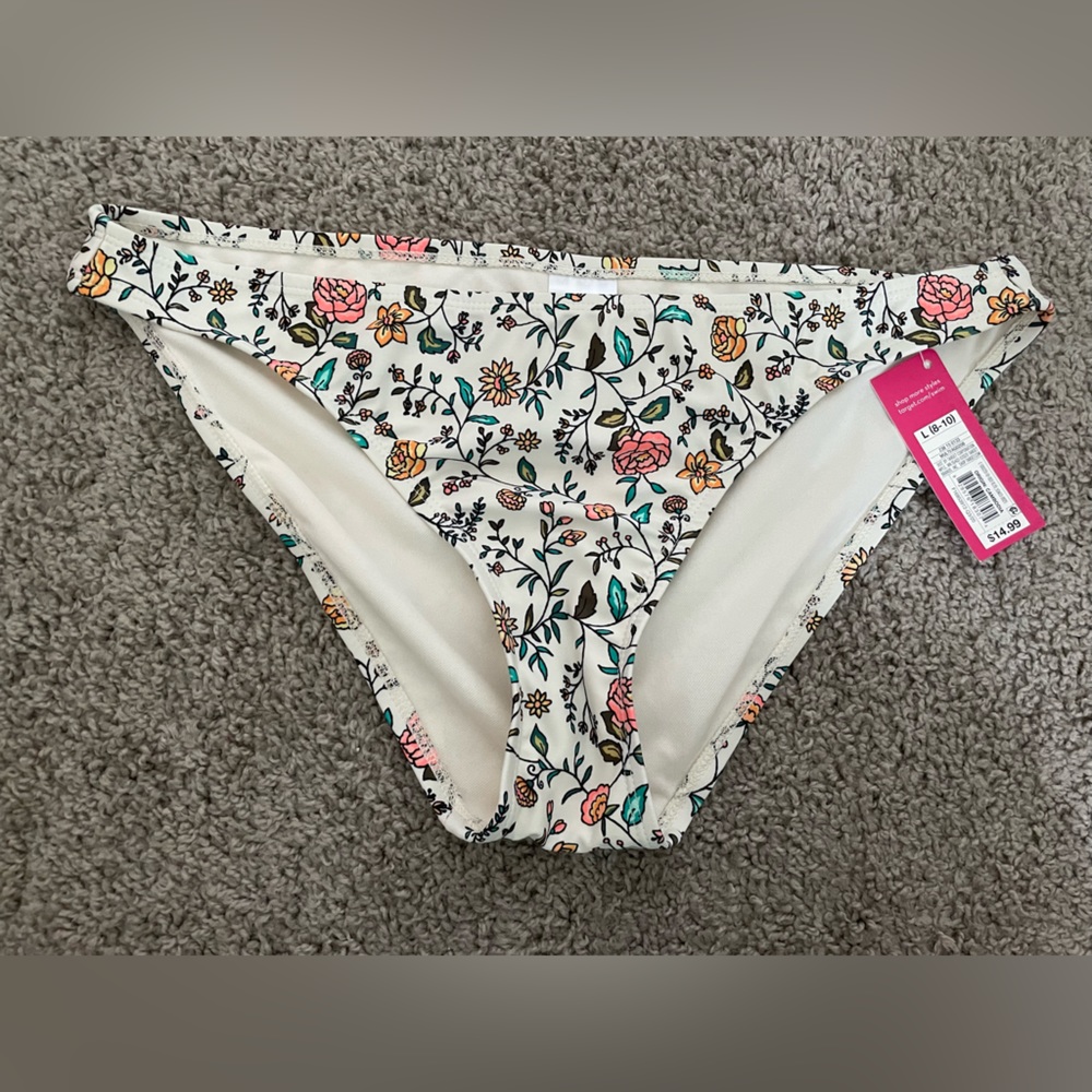 Women’s bikini bottoms hipster NWT L 8-10